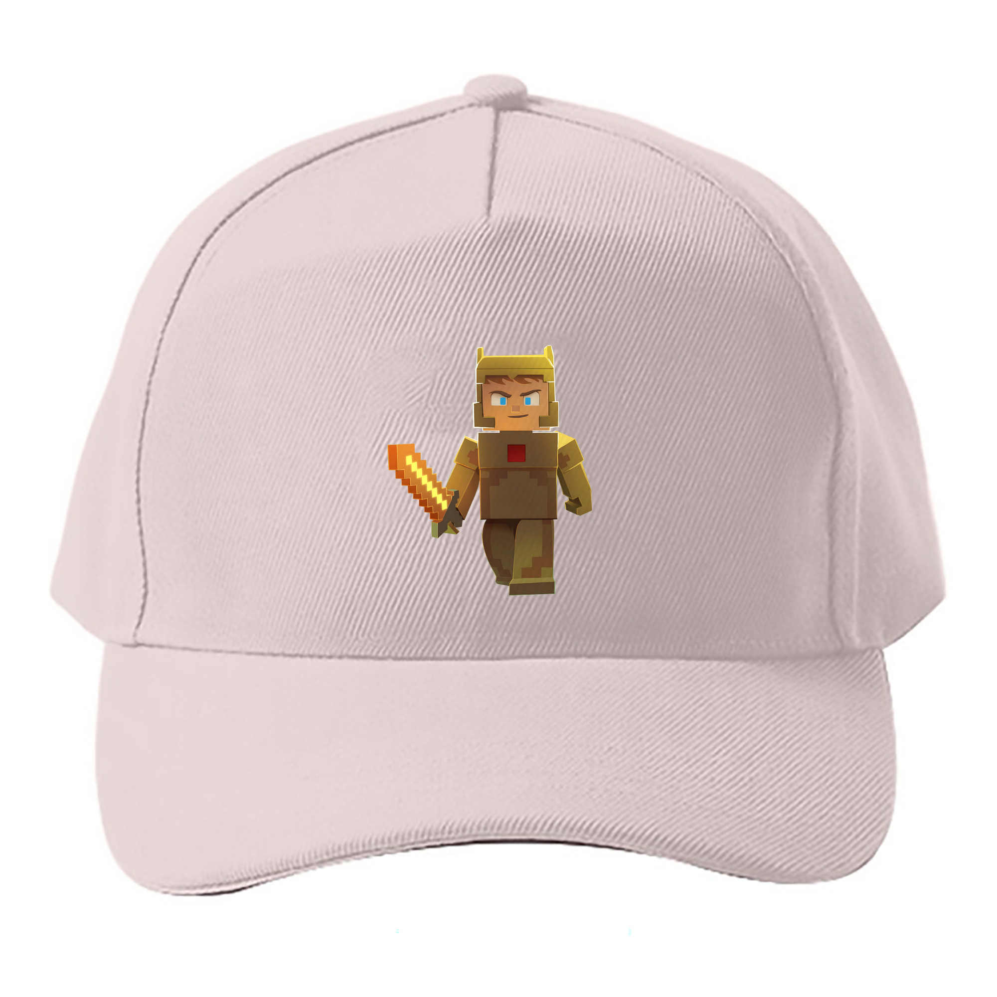（画像用） マインクラフト ブロックの世界 Minecraft MC Block world ベースボールキャップ 綿100％ 男女兼用 帽子 スポーツ